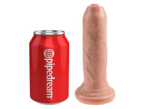King Cock 6in. Uncut - Flesh - 2