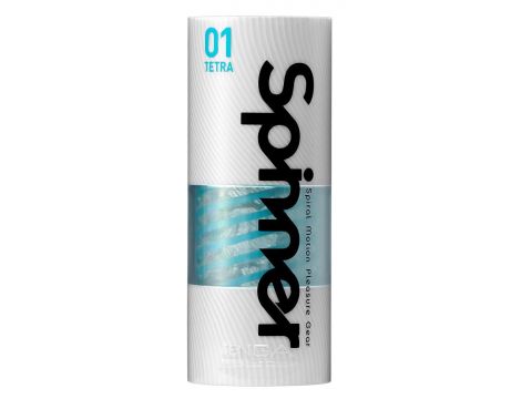 Masturbator Tenga Spinner Tetra przezroczysty 13 cm - 7