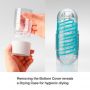 Masturbator Tenga Spinner Tetra przezroczysty 13 cm - 10