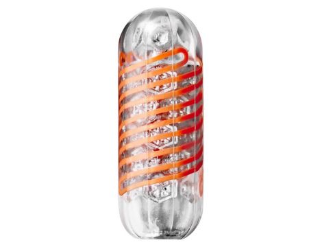 Masturbator spinner Tenga Hexa przezroczysty 13 cm