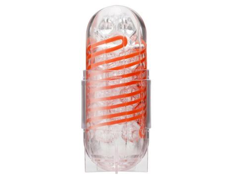 Masturbator spinner Tenga Hexa przezroczysty 13 cm - 3