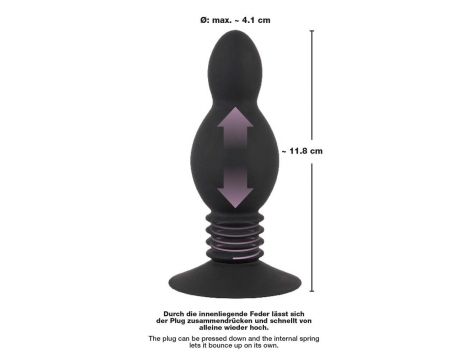 Black Velvets Bouncing Plug - 5
