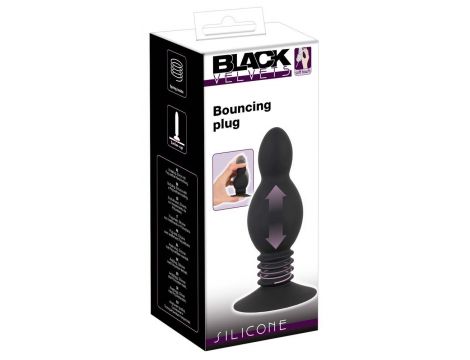 Black Velvets Bouncing Plug - 7