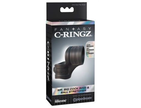 Big Cock Ring & Ball Stretcher - 5