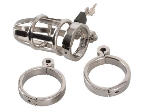 Chastity Cage Stainless Steel - 2