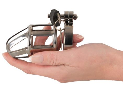 Chastity Cage Stainless Steel - 9
