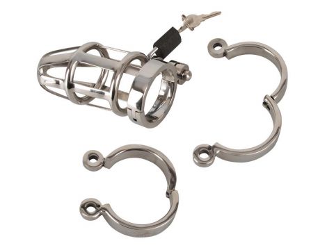 Chastity Cage Stainless Steel - 5