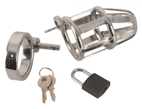 Chastity Cage Stainless Steel - 6