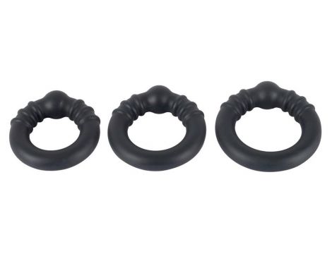 Rebel Silicone Steel Rings - 3