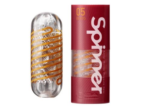 Masturbator Tenga Spinner Beads przezroczysty 13 cm