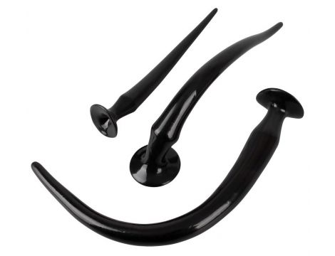 Zestaw super długich korków analnych You2Toys PVC - 3