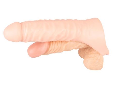 Pierścień erekcyjny Realistixxx Double Fucker TPE 18 cm - 6