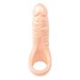 Pierścień erekcyjny Realistixxx Double Fucker TPE 18 cm - 5