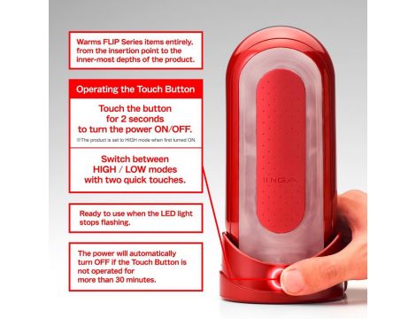 Flip 0 Red Warmer Package - 9
