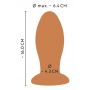 ANOS Big soft butt plug with s - 8