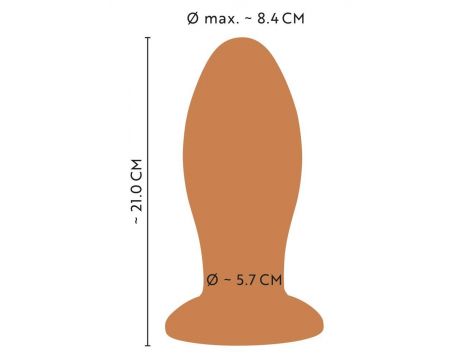 ANOS Big soft butt plug with s - 8