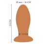 ANOS Big soft butt plug with s - 9
