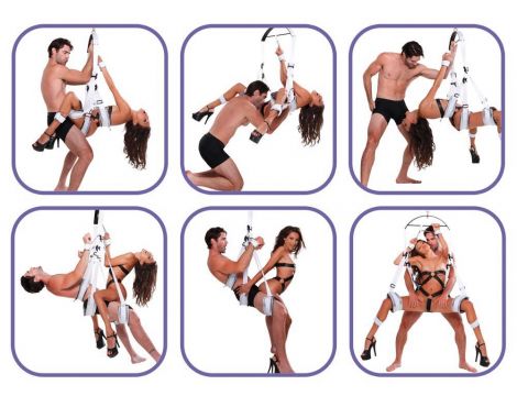 FFS Bondage Swing White - 5