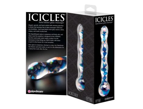 Icicles No. 8 Clear/Blue - 2