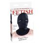 FFS Zipper Face Hood Black - 5