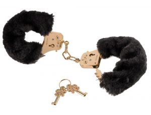 FFS Gold Deluxe Furry Cuffs