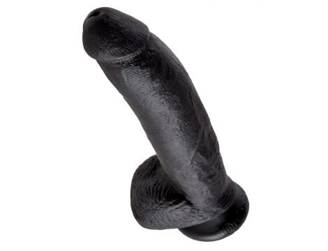 KC 9" Cock with Balls Dark - 3