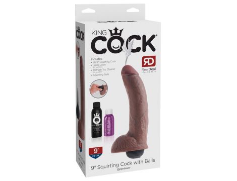 KC 9" Squirting Cock with Ball - 6
