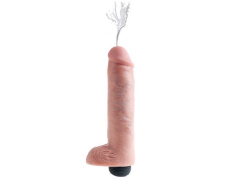 KC 10" Squirting Cock with Bal