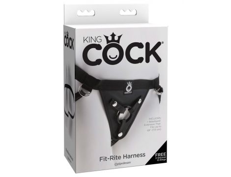 KC Fit Rite Harness Black - 7
