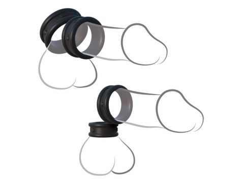 FCR Max Width Silicone Rings - 3