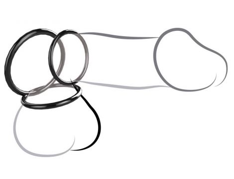 FCR Silicone 3 Ring Stamina Se - 2