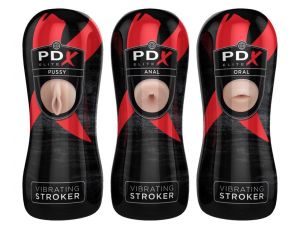 PEE Vibrating Stroker Display
