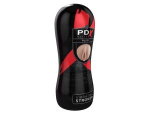 PEE Vibrating Pussy Stroker