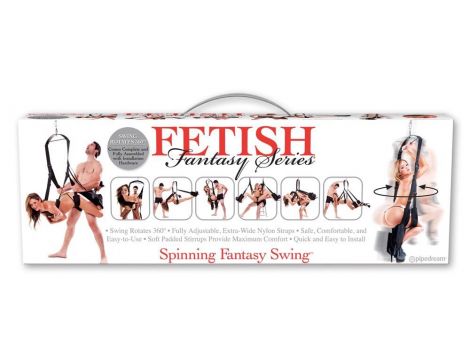 Huśtawka erotyczna Spinning Fantasy Swing Fetish Fantasy Series czarna - 7