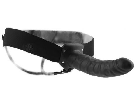 Pusta proteza strap-on Fetish Fantasy Series ciemna 20 cm - 2