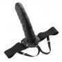 Pusta proteza strap-on Fetish Fantasy Series ciemna 20 cm - 5