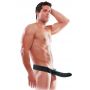 Pusta proteza strap-on Fetish Fantasy Series ciemna 20 cm - 2