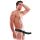 Pusta proteza strap-on Fetish Fantasy Series ciemna 20 cm