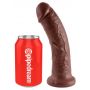 King Cock 8" Cock Brown - 6