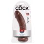 King Cock 8" Cock Brown - 5