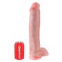 King Cock 15" Cock w Balls - 3