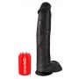 King Cock 15" Cock w Balls Dar - 2