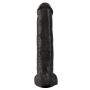 King Cock 15" Cock w Balls Dar - 3