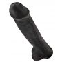 King Cock 15" Cock w Balls Dar - 7