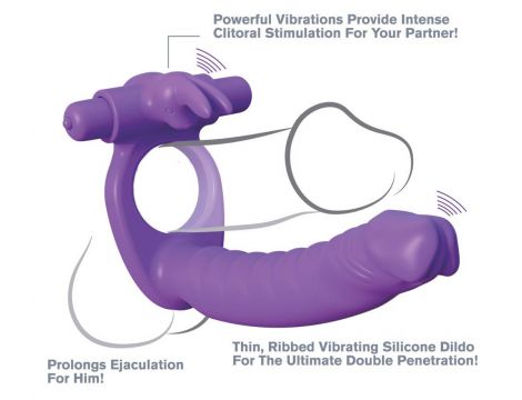 FCR Silicone Double Penetrator - 7