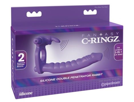 FCR Silicone Double Penetrator - 8