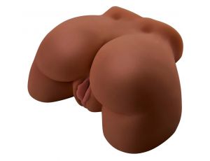 PET Vibrating Ass Brown