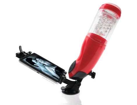 PET Mega-Bator Mouth Red/Clear - 5