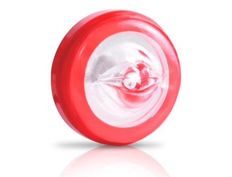 PET Mega-Bator Mouth Red/Clear - 4