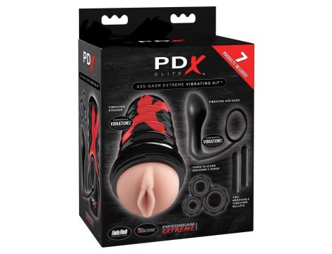 PDX Elite Ass-gasm Vibrating K - 8